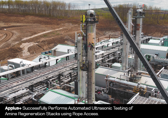 Applus+ Successfully Performs Automated Ultrasonic Testing of Amine ...